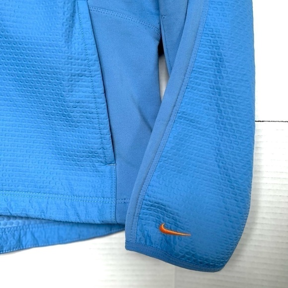 Nike Sphere Pro blue zip jacket coat large women blue Adjustable Waist Reflect - Picture 5 of 8